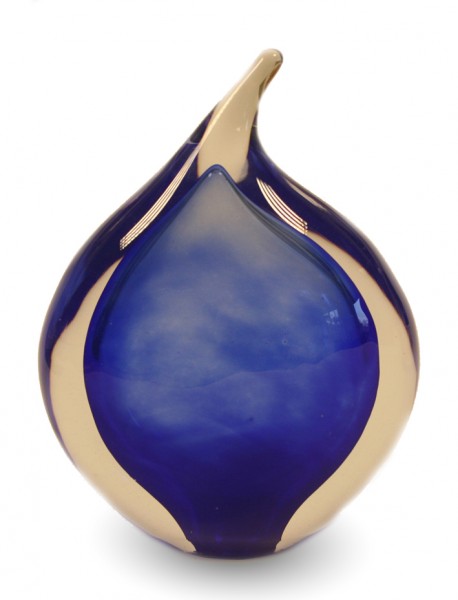 Glazen Urn – Blauwe Traan DB1505